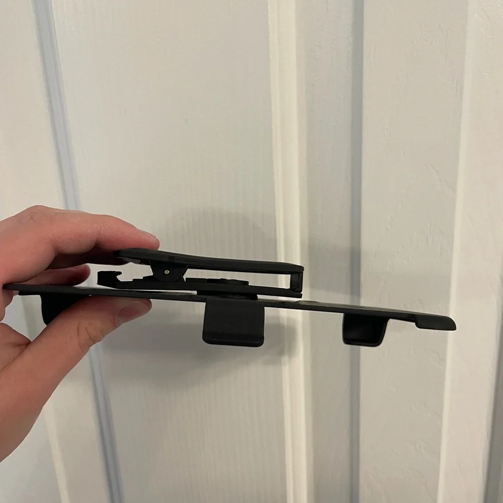 Black IPhone Belt Attachment Case